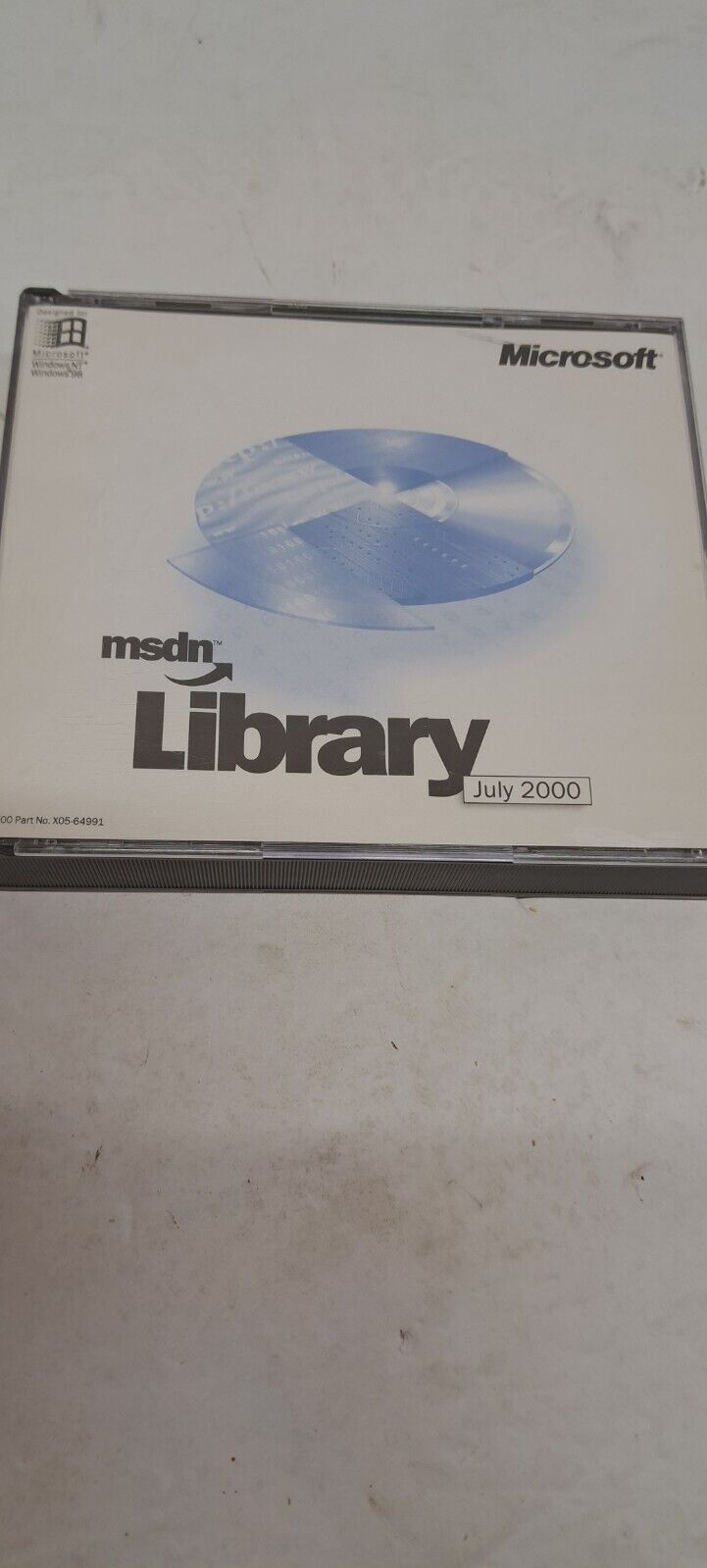MICROSOFT MSDN Subscriptions Library July 2000 PC CD-ROM 3-disc Set WINDOWS