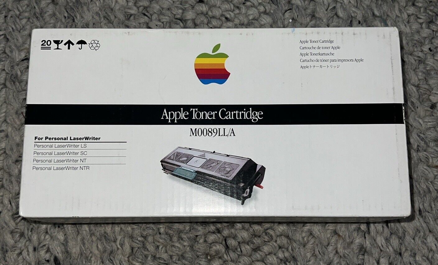 Vintage Genuine Apple Toner Cartridge for Personal LaserWriter M0089LL/A