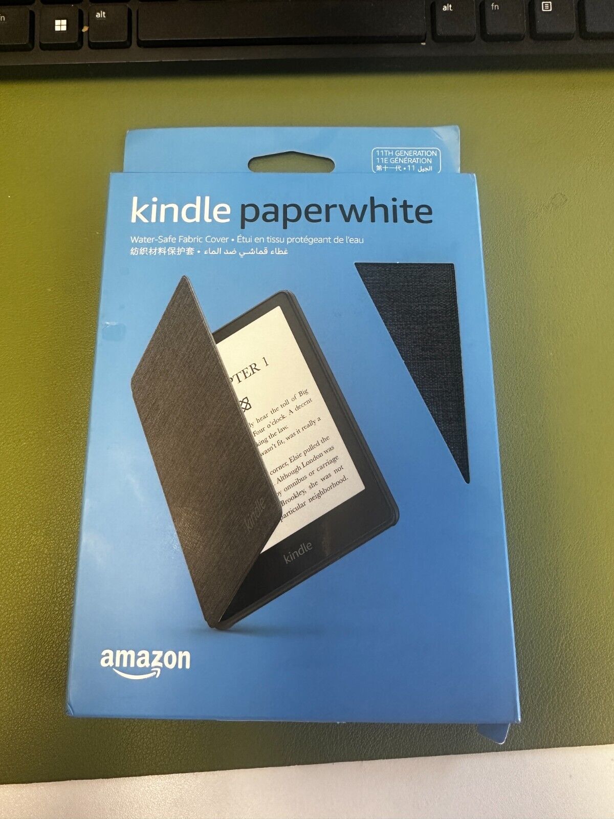 Amazon Kindle Water-Safe Fabric Cover for Amazon Kindle Paperwhite (11th...