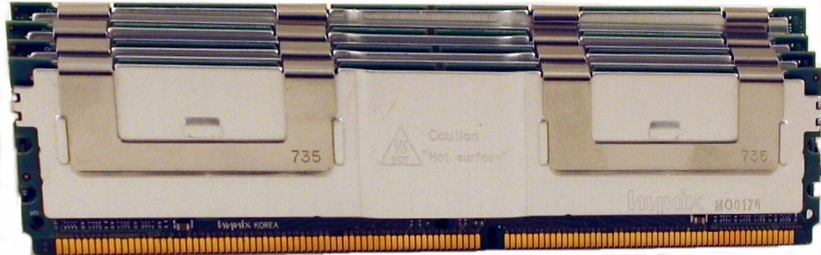 32GB (8X4GB) PC2-5300 DDR2 667MHz FBDIMM IBM ThinkStation D10