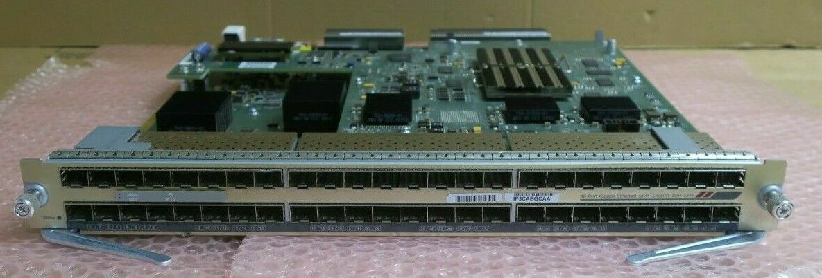 Cisco Catalyst C6800-48P-SFP 6800 48-Port 1GE Fibre Module With WS-F6K-DFC4-A
