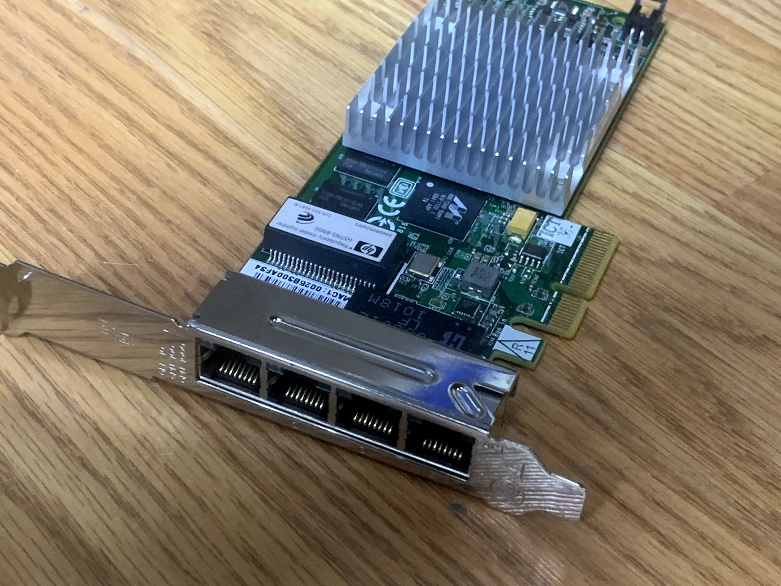HP NC375T HSTNS-BN50 PCI Express Quad Port Gigabit Server Adapter 491176-001