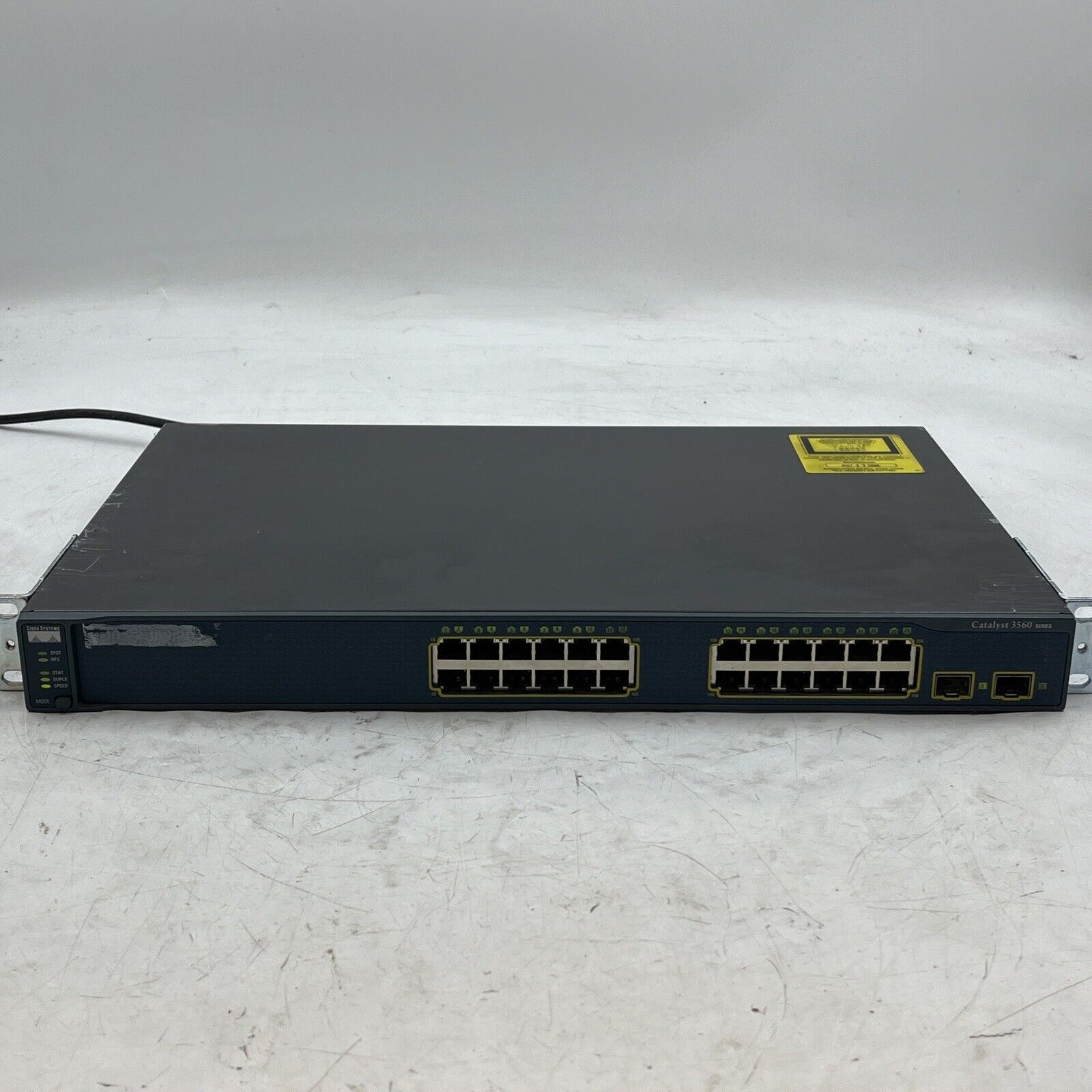 Cisco WS-C3560-24TS-S Catalyst 3560 24-Port 10/100 Fast Ethernet Network Switch 