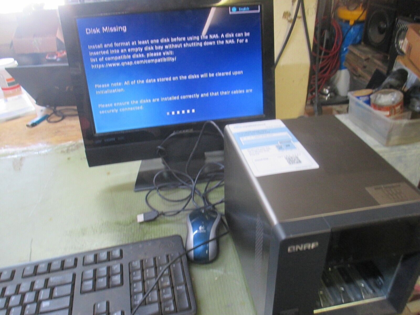 QNAP TS-453 Pro 4-Bay NAS NO HDD NO PSU AS-IS not fully tested