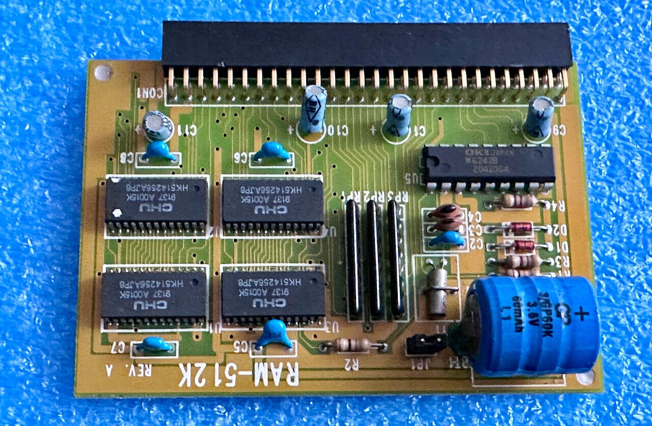 Storage Expansion RAM-512kb for Amiga 500/A500 + #015 24