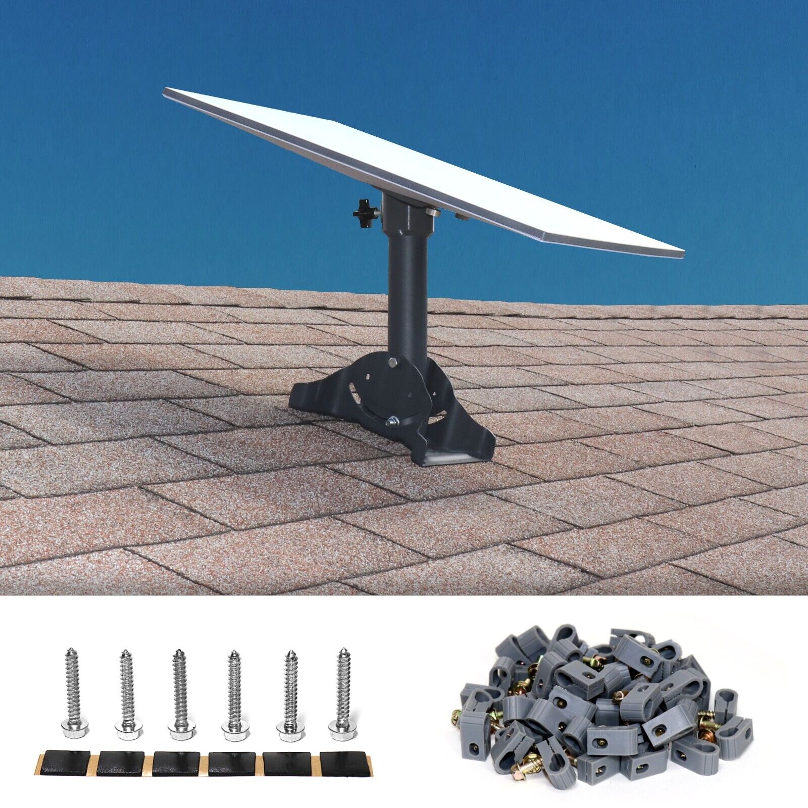 Starlink Generation 3 Heavy Duty Pivot Roof Mount Kit Compatible with Gen3 / V3