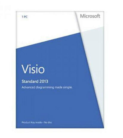 Microsoft Visio Standard Version 2013 English 1PC