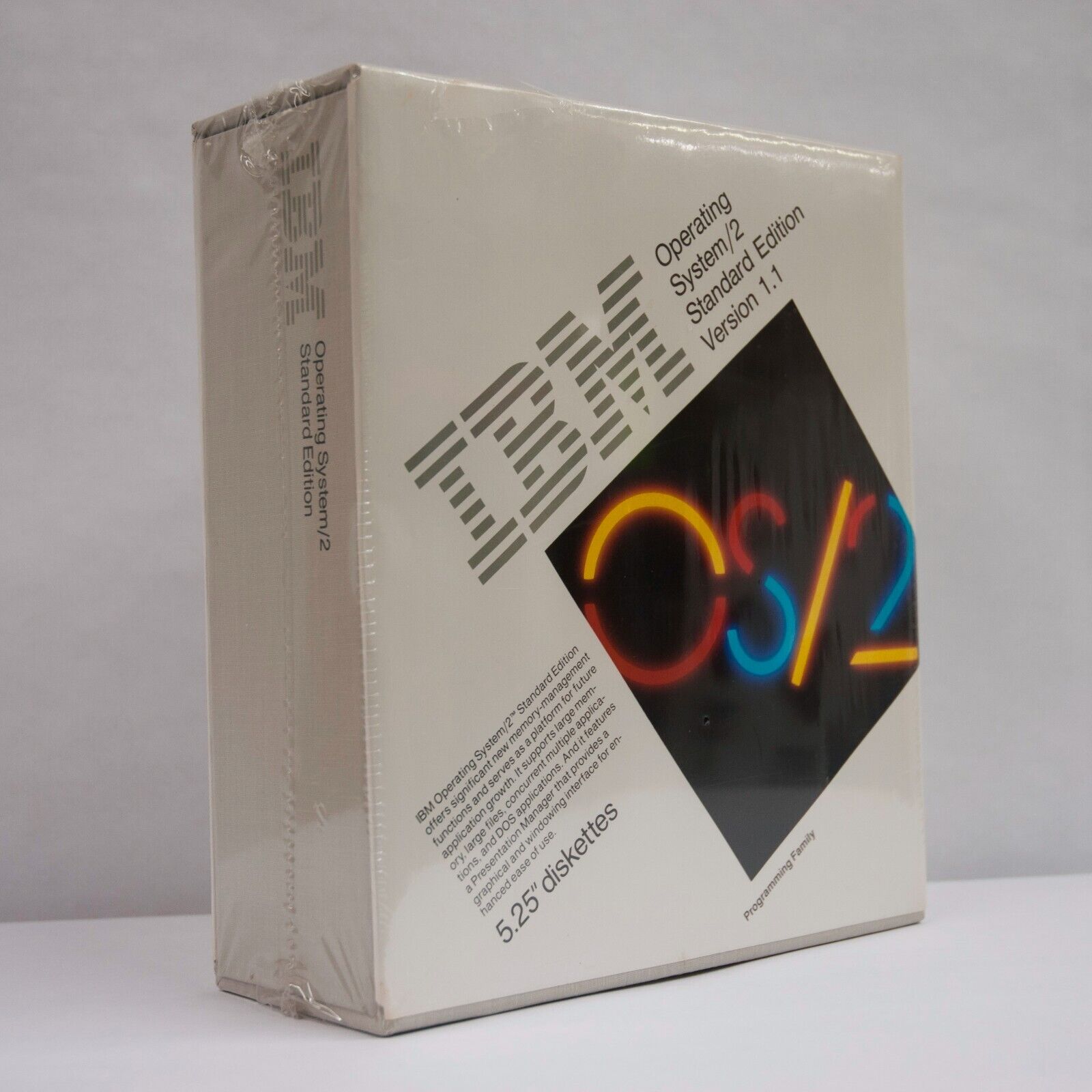 IBM OS/2 Version 1.1, NEW Sealed Rare 1988 Standard Edition