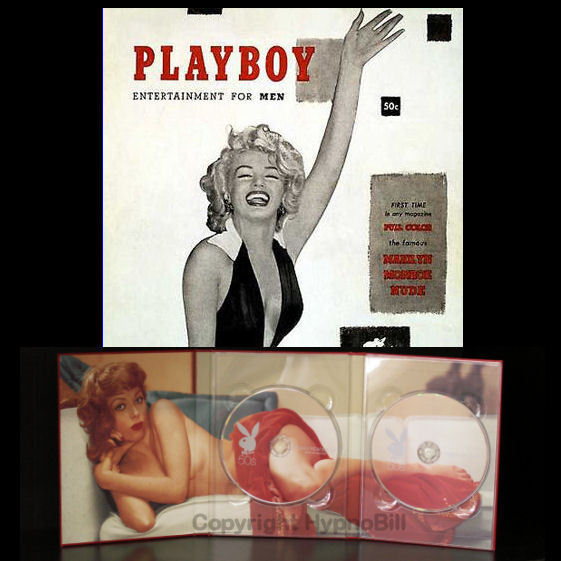 PLAYBOY MAGAZINE ISSUES 1-72 Complete 1953-1959 DVD Marilyn Monroe Bettie Page