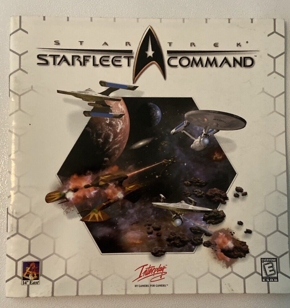 Star Trek Starfleet Command Instruction Manual, 1999 Interplay PC Game