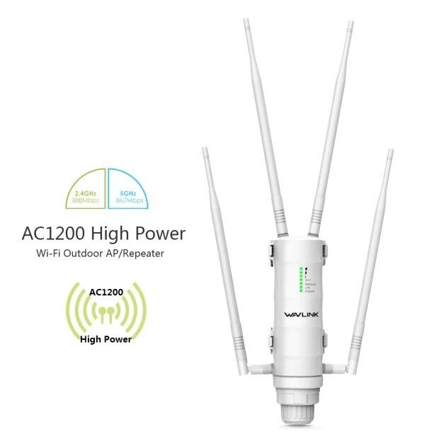 High Power AC1200/600/300 Outdoor Wireless AP/WiFi Repeater  Router Dual band