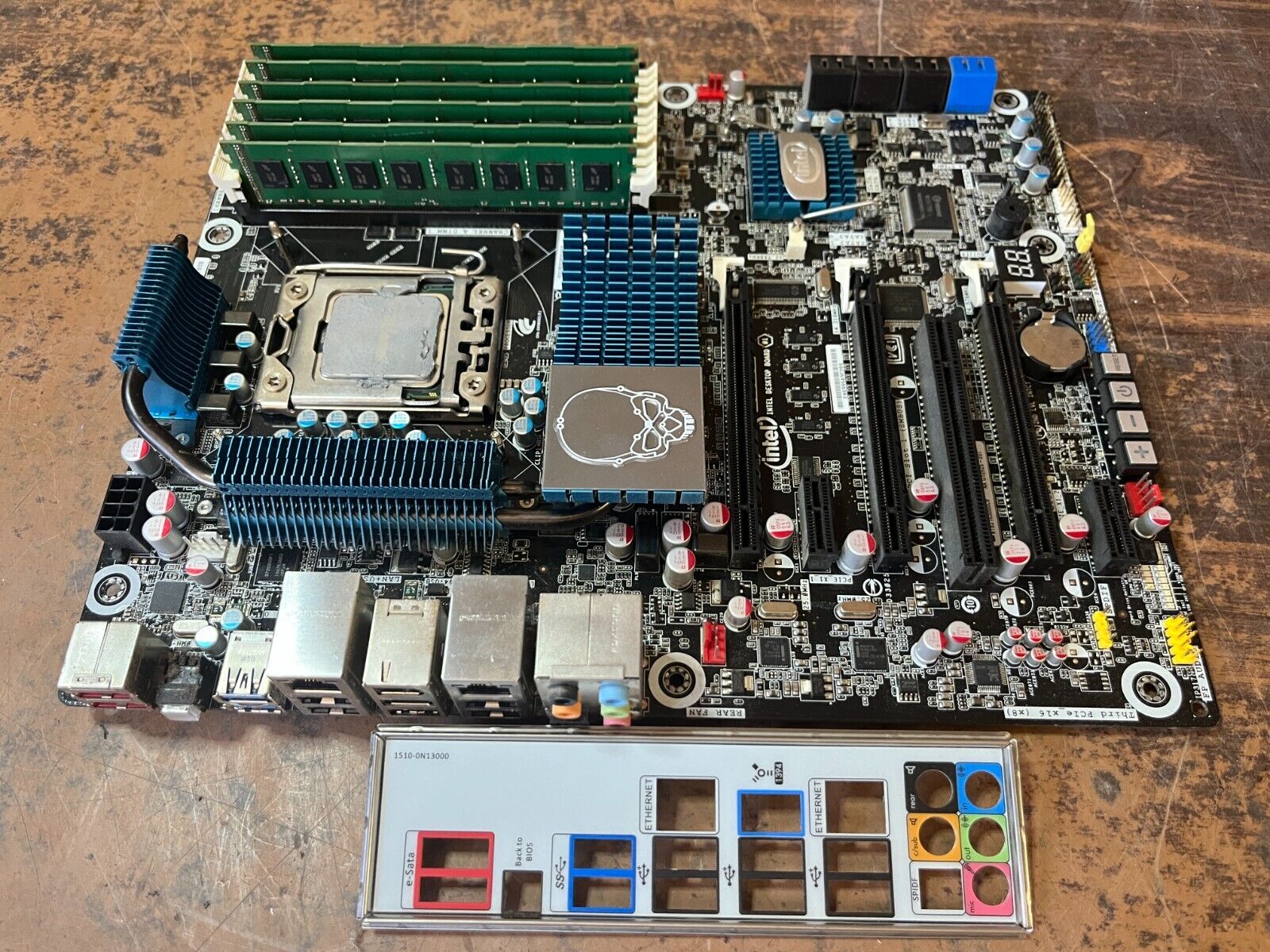 Intel Extreme Board DX58S02 Desktop Motherboard w/ XEON CPU 12GB RAM