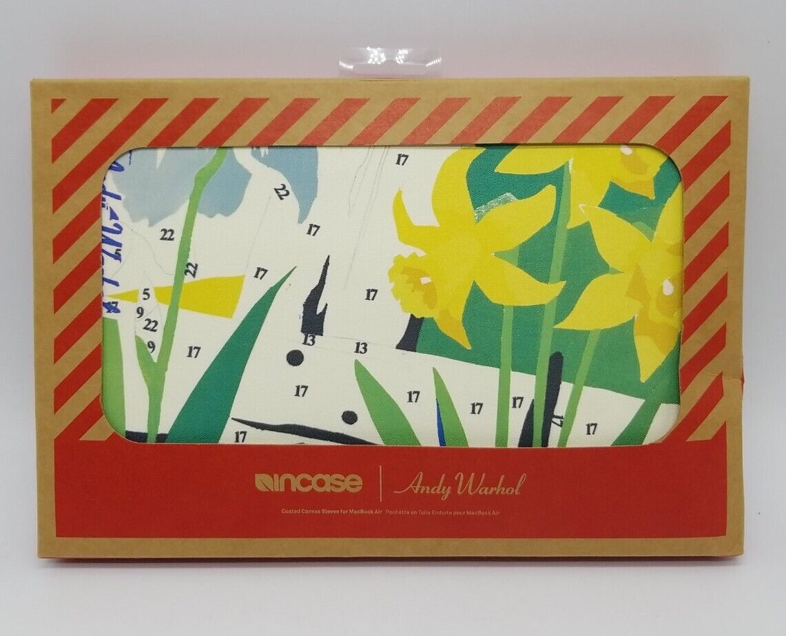 Incase Andy Warhol Paint by Number Coated Canvas Sleeve for 11\