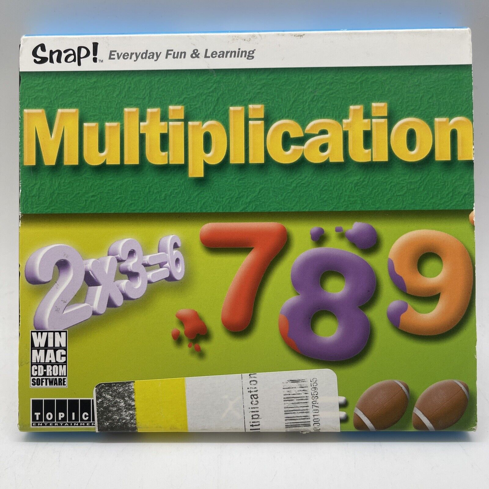 Snap Multiplication Kids Learning Teaching Game PC Mac Software 
