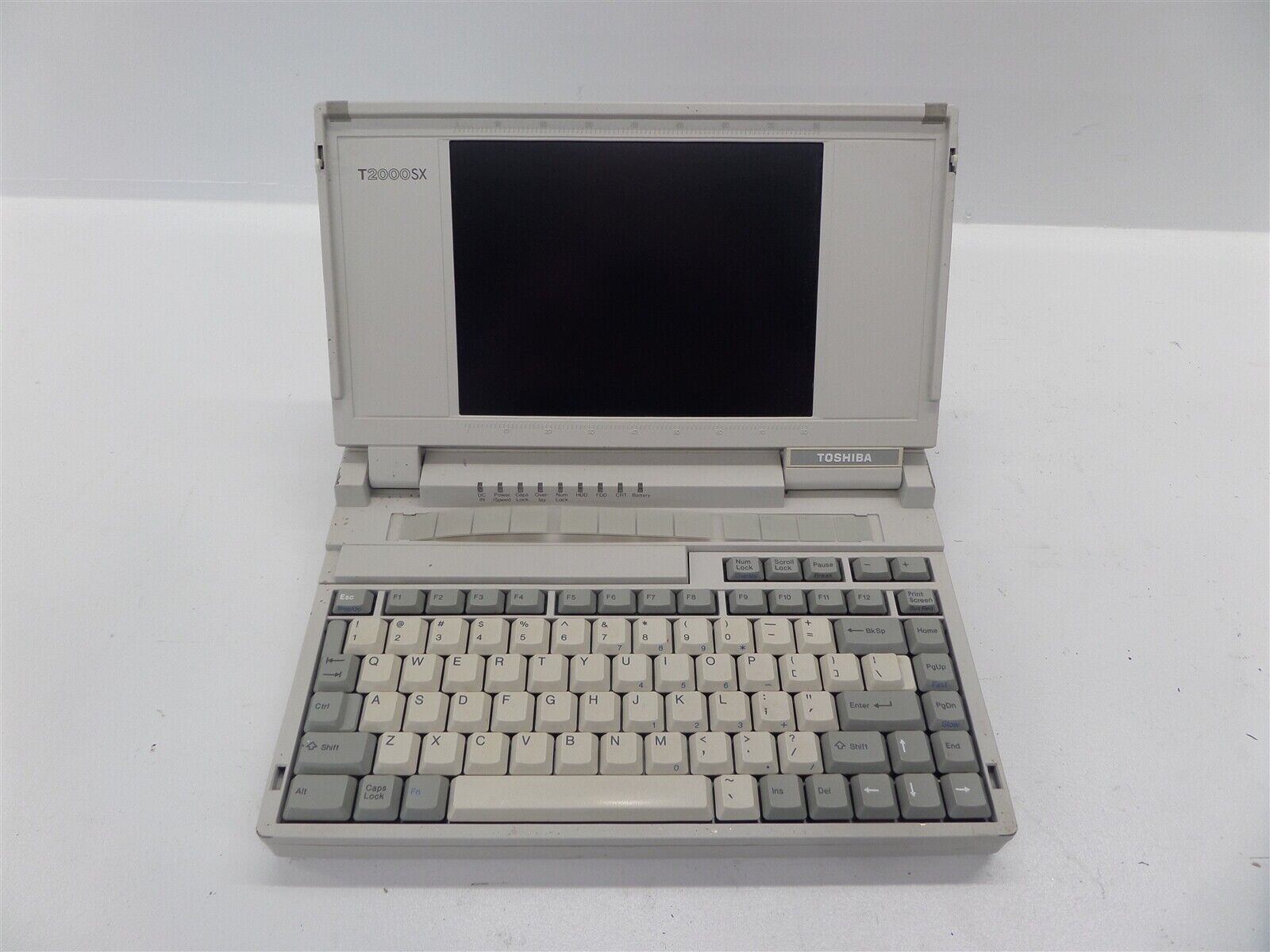 Vintage Toshiba T2000SX/60 Portable Laptop - No Power Supply