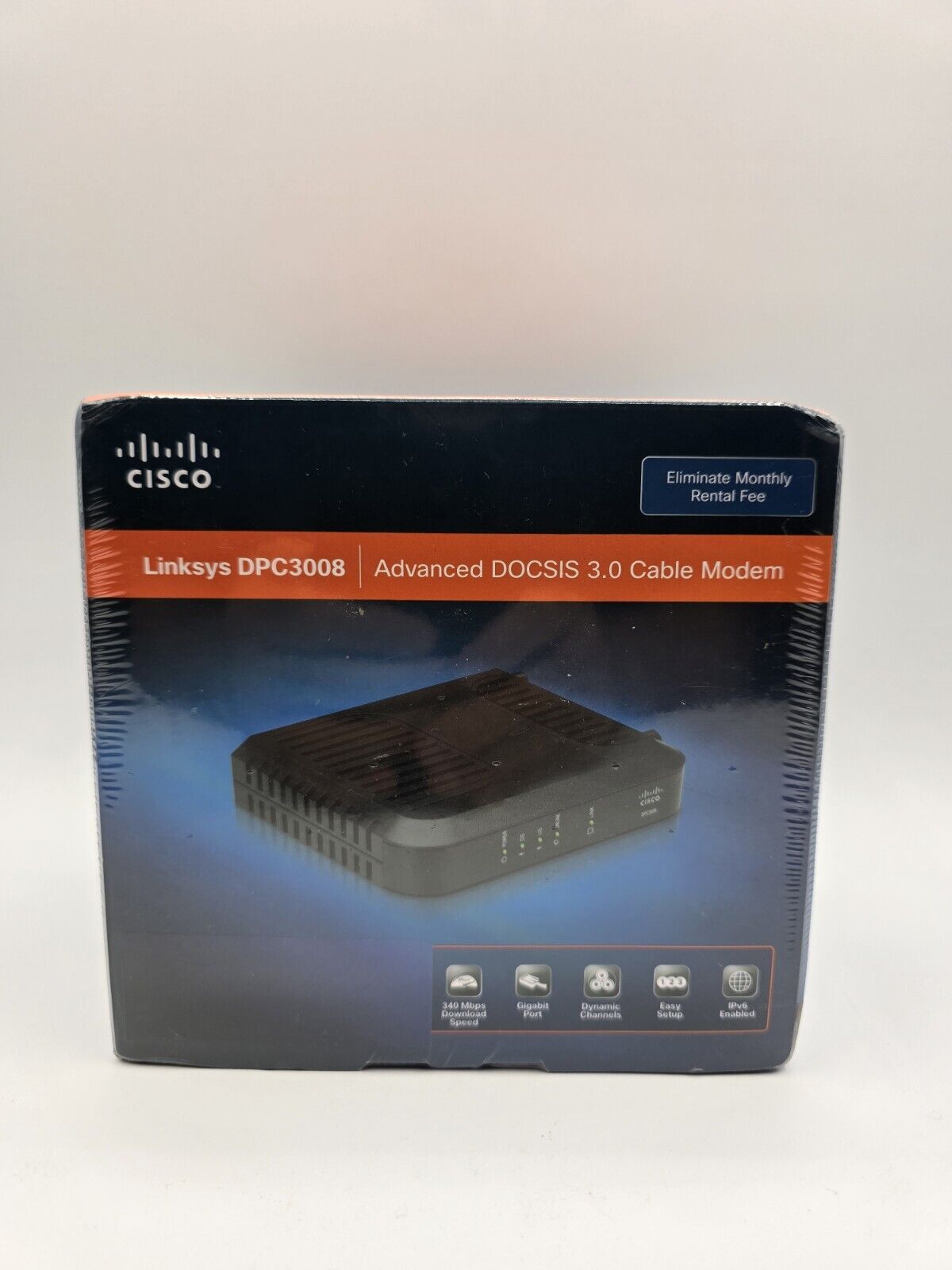 Cisco Linksys DPC3008 DOCSIS 3.0 Cable Modem