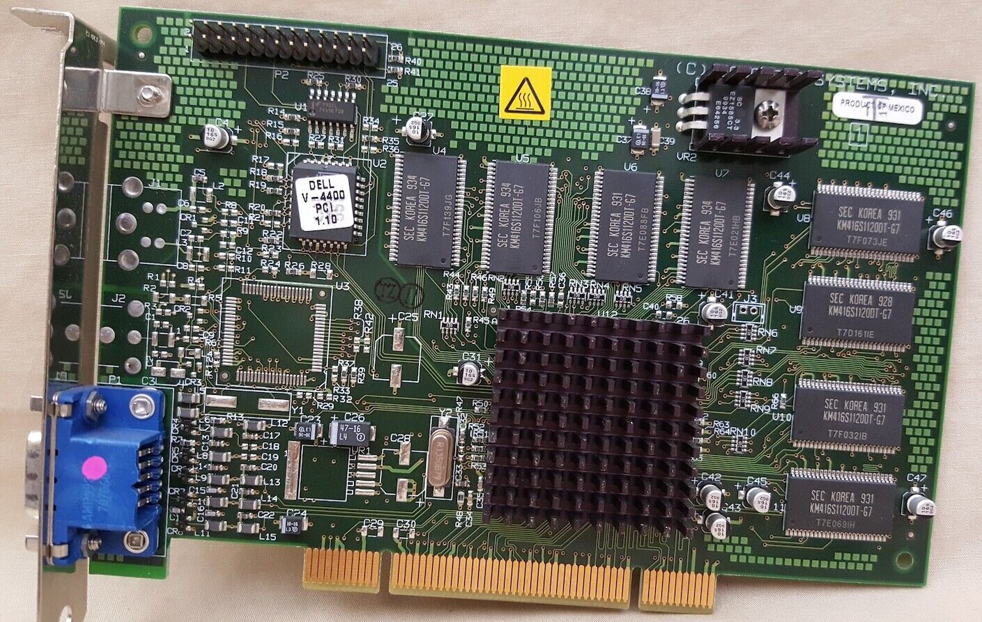 Vintage 1999 STB / Dell Velocity 4400 PCI VGA Graphics Card 16MB Nvidia RIVA TNT