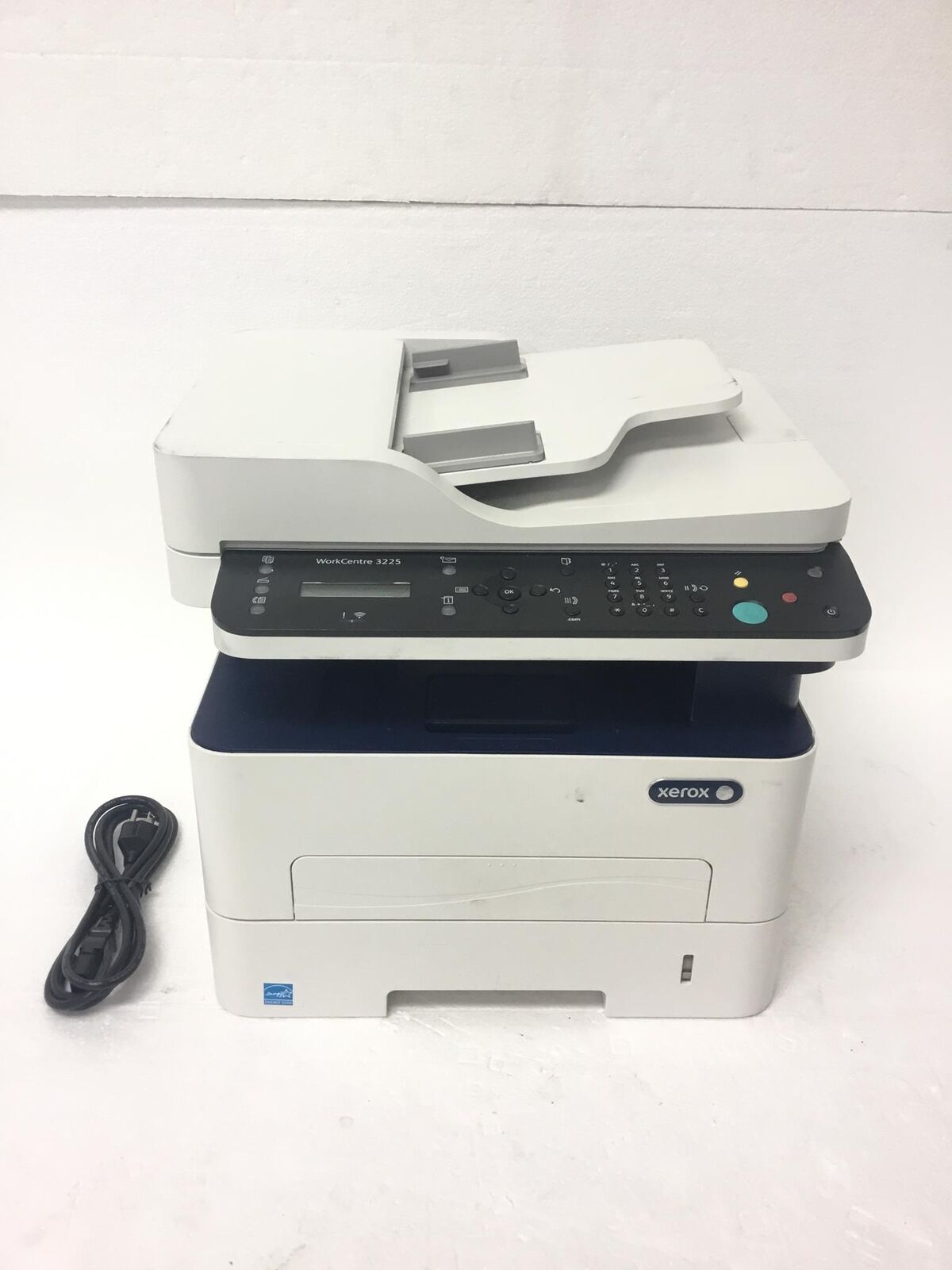 XEROX WORKCENTRE 3225 Multifunction Laser Printer w/Toner,44K Pages Printed