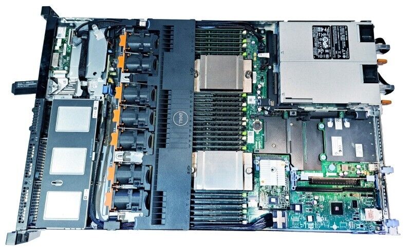Dell R620 (2)E5-2640v2 +196GB RAM +TWO 100GB SSD +iDRAC7 Express