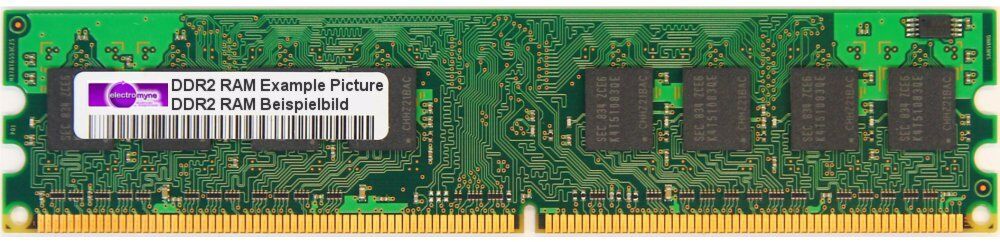 2GB Samsung DDR2-667 MHZ PC2-5300P 2Rx8 ECC Reg Server-Ram M393T5663QZA-CE6