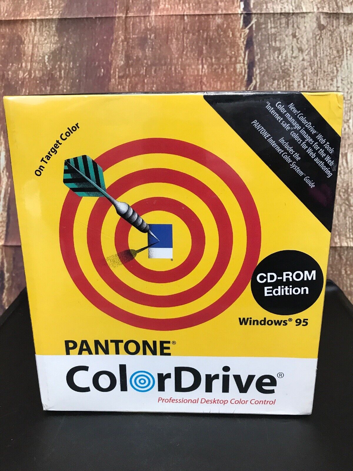 Pantone Color Drive Vintage CD-ROM Edition Windows 95 Software New
