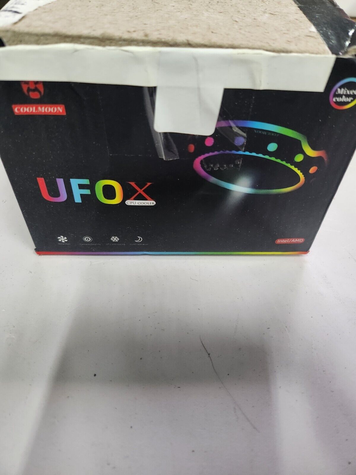 UFO Style Symphony LED RGB CPU Cooler Fan