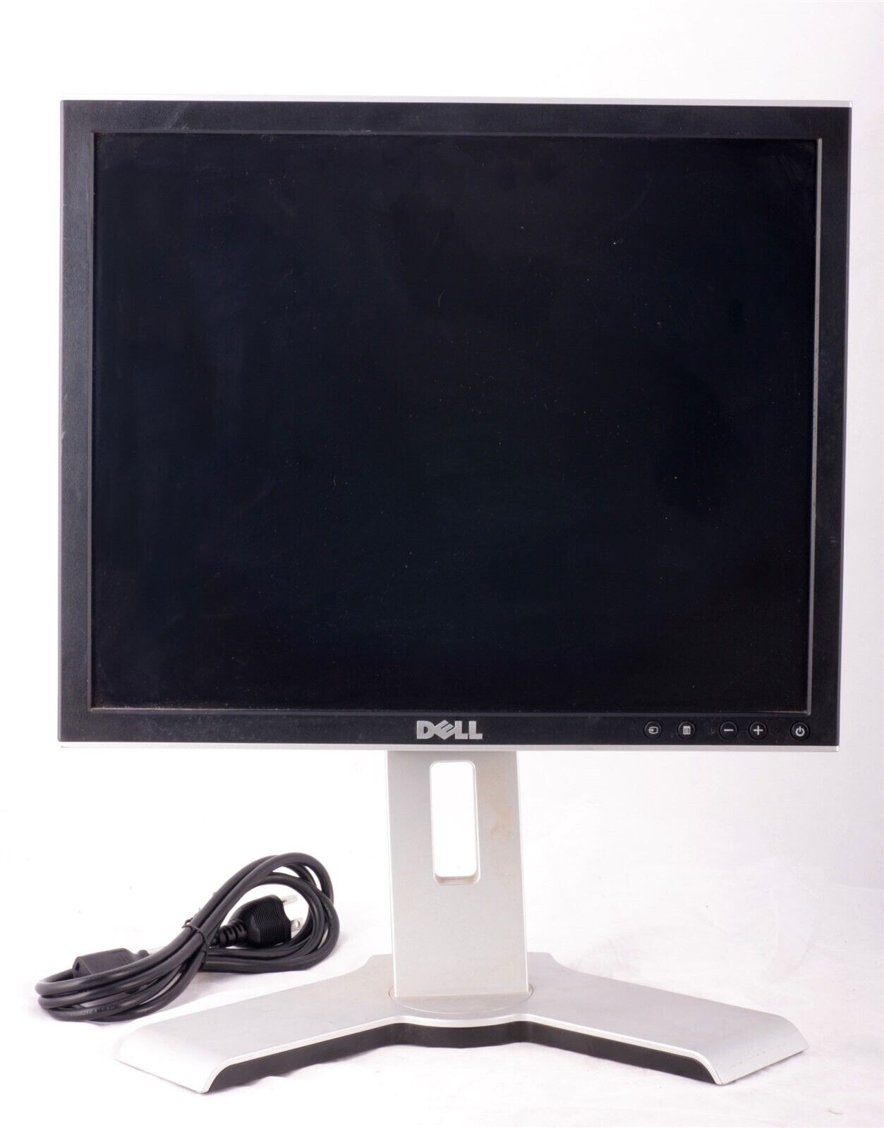 Dell 1707FPt LCD Monitor DVI & VGA inputs USP Hub rotates vertical or horizontal