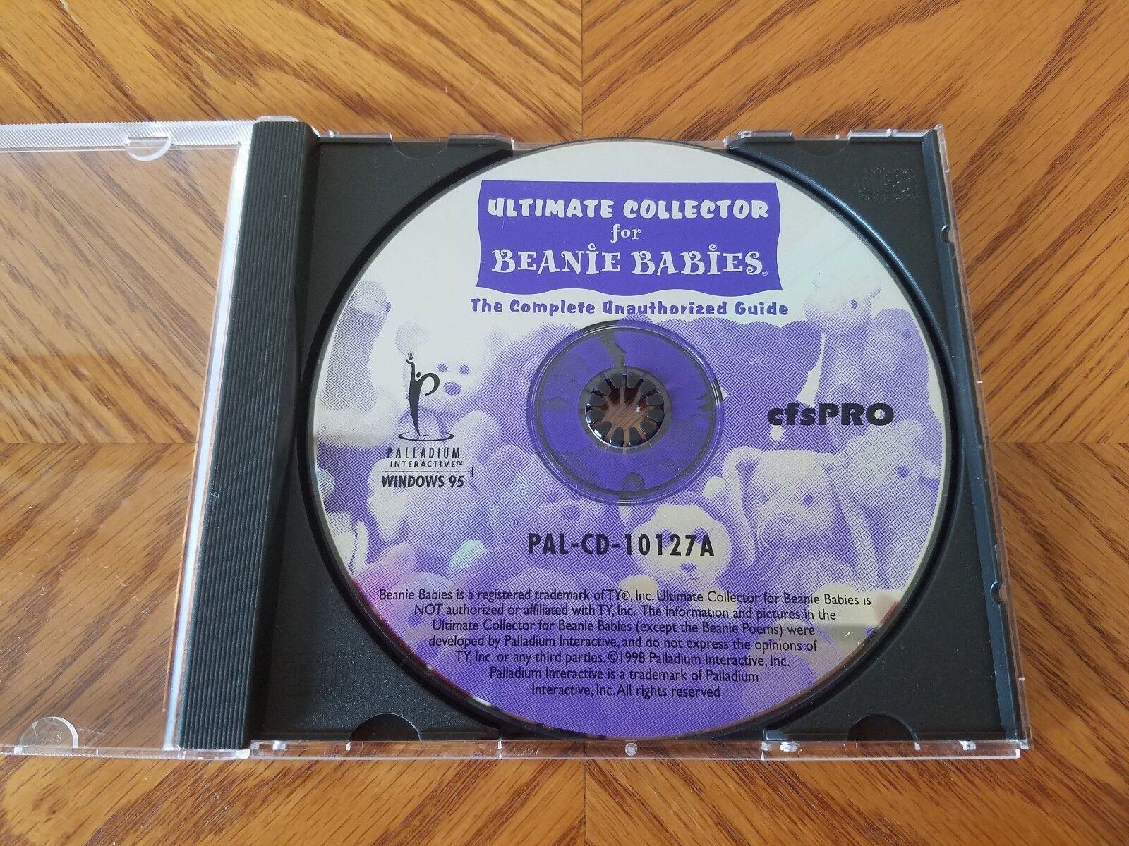 Ultimate Collector for Beanie Babies Unauthorized Guide 1998 Pc Software