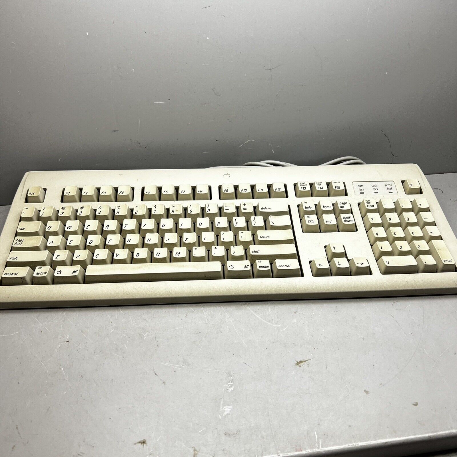 CLEAN Keyboard AppleDesign Model M2980 BCGM2980 - Apple Design Vintage 1994 Nice