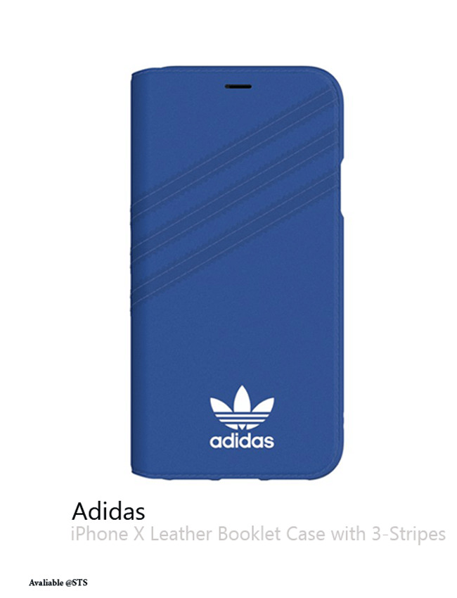 Adidas Original leather Booklet Cases with 3-Stripes