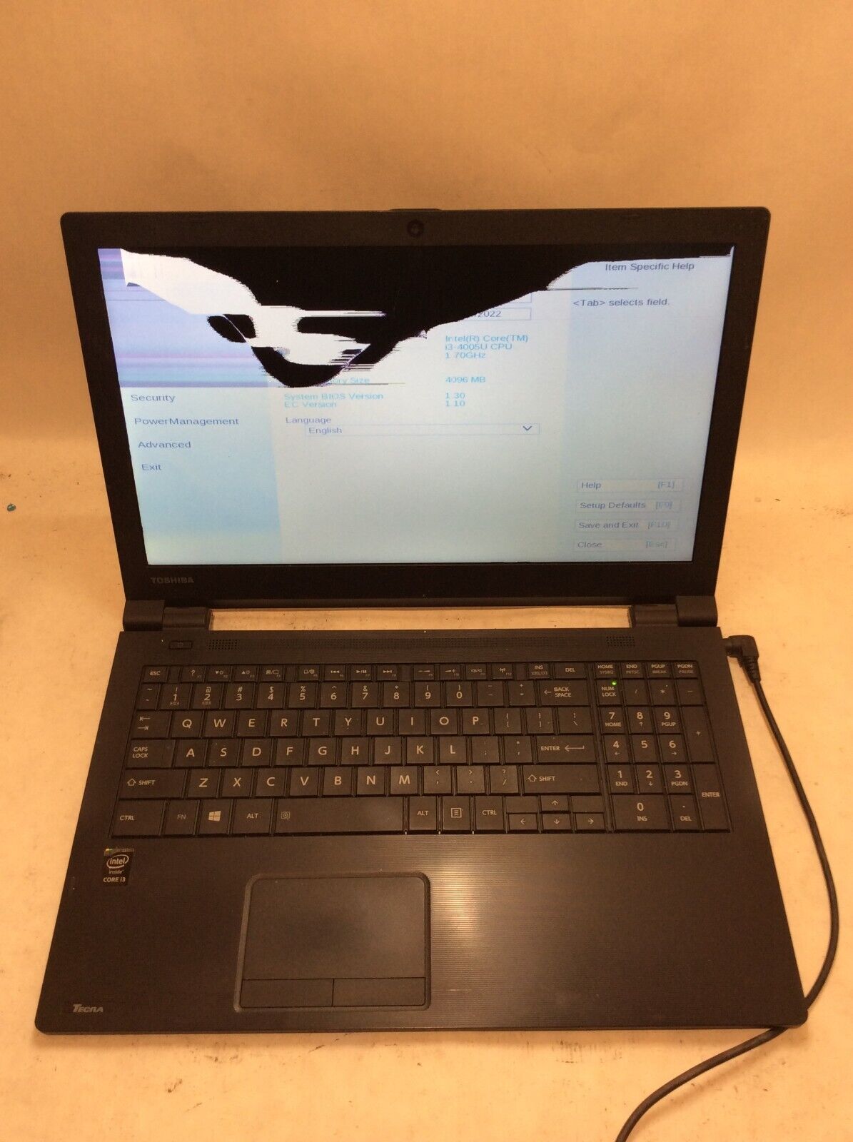 Toshiba Tecra C50-B1500 Laptop 15\
