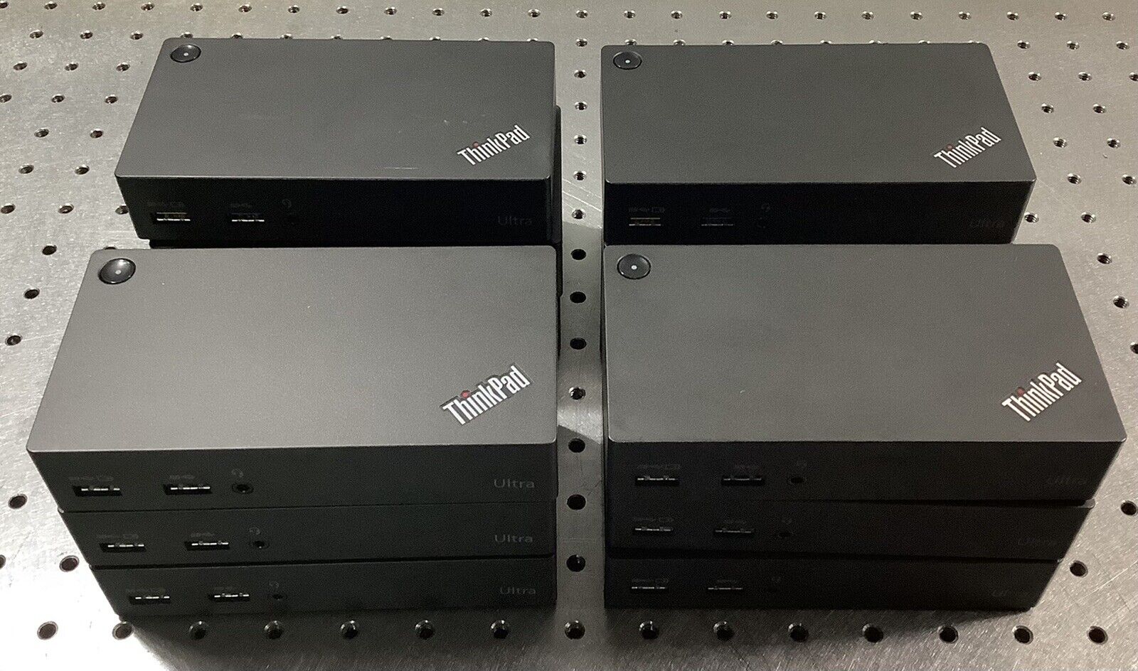 Lot of 12 Lenovo ThinkPad DK1523 Ultra DisplayLink USB 3.0 Docking Station