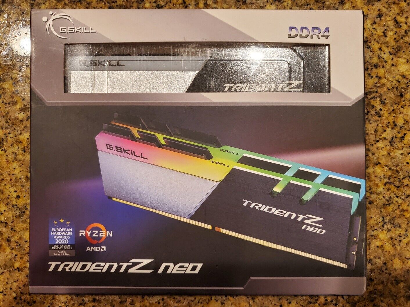 G.SKILL TridentZ Neo RGB 32GB (2x16GB) 3600 MHz (16-16-16-36) DDR4 *AMD* B-Die