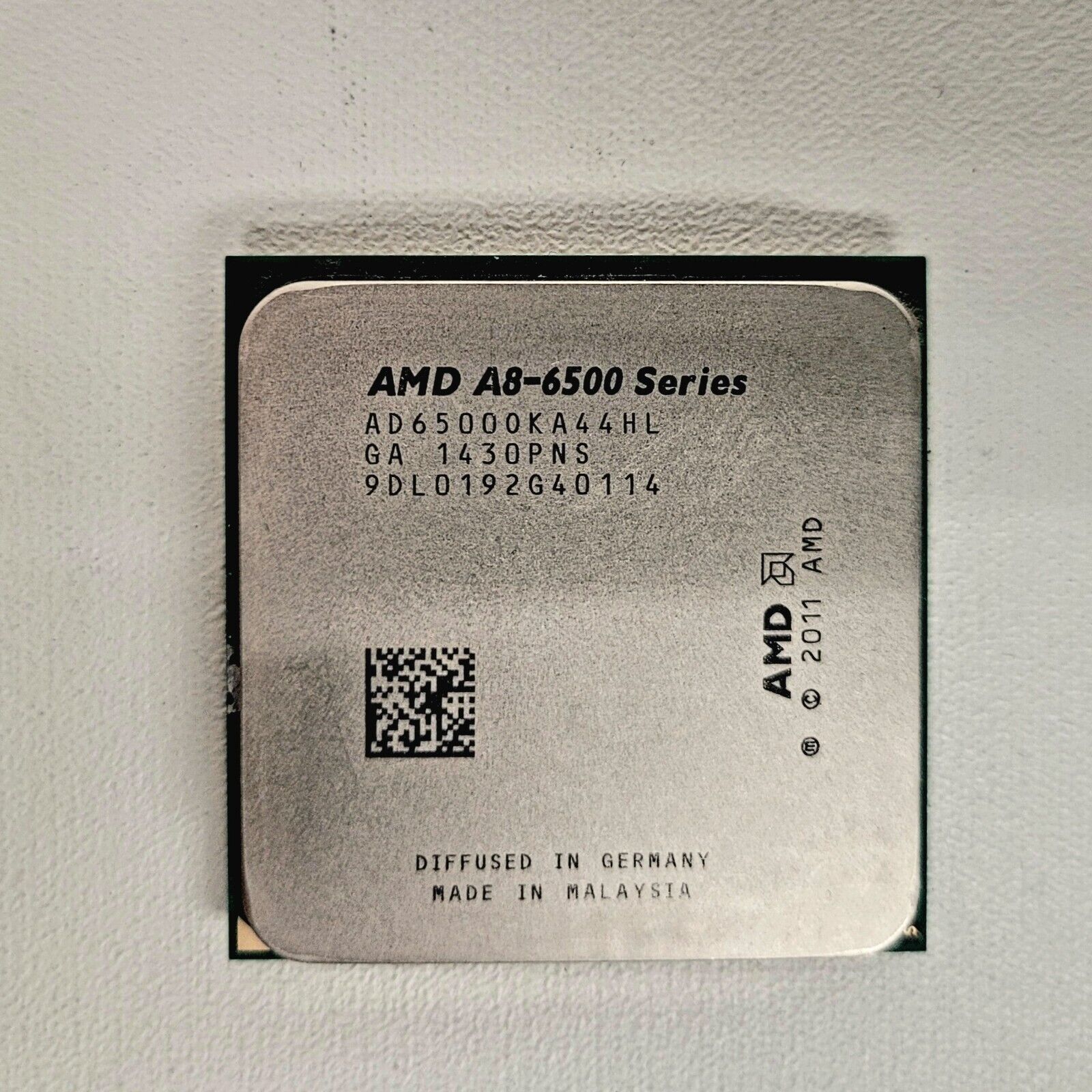 AMD A8-6500 Series AD6500OKA44HL CPU Processor - A Series - Parts Salvage Repair