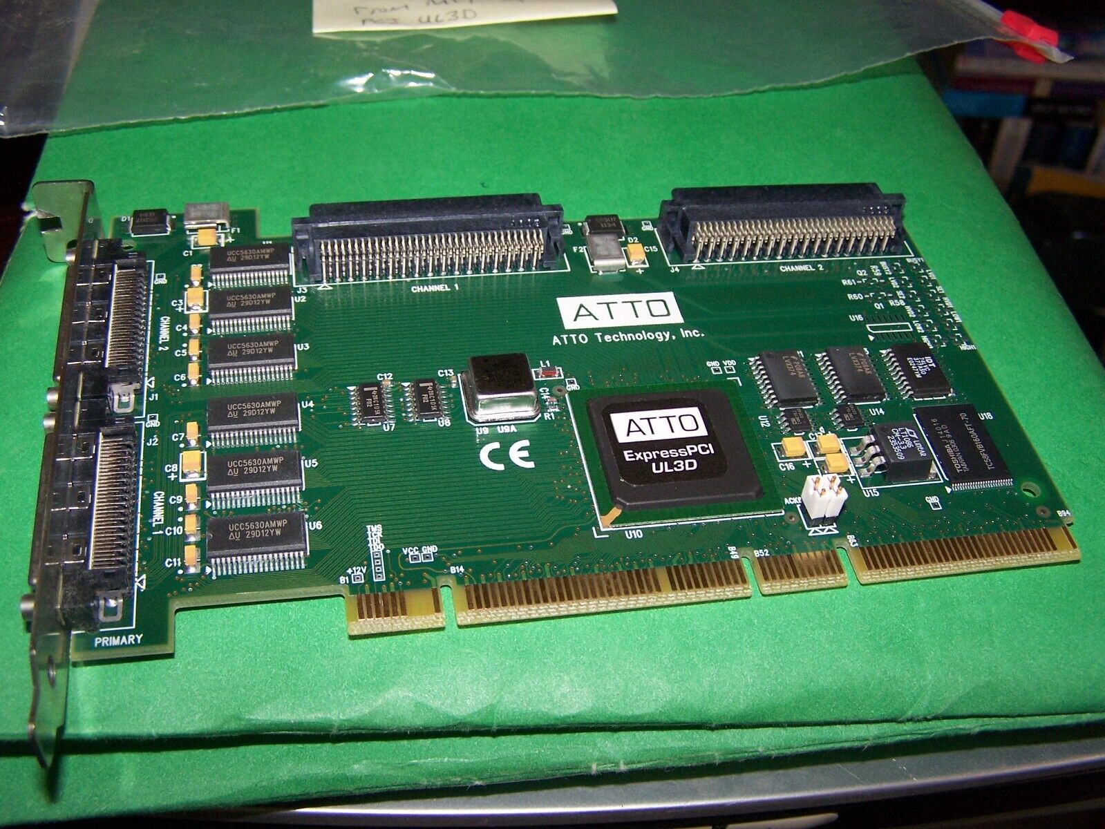 Apple Macintosh ATTO PCI-X UL3D Dual Channel SCSI Adapter