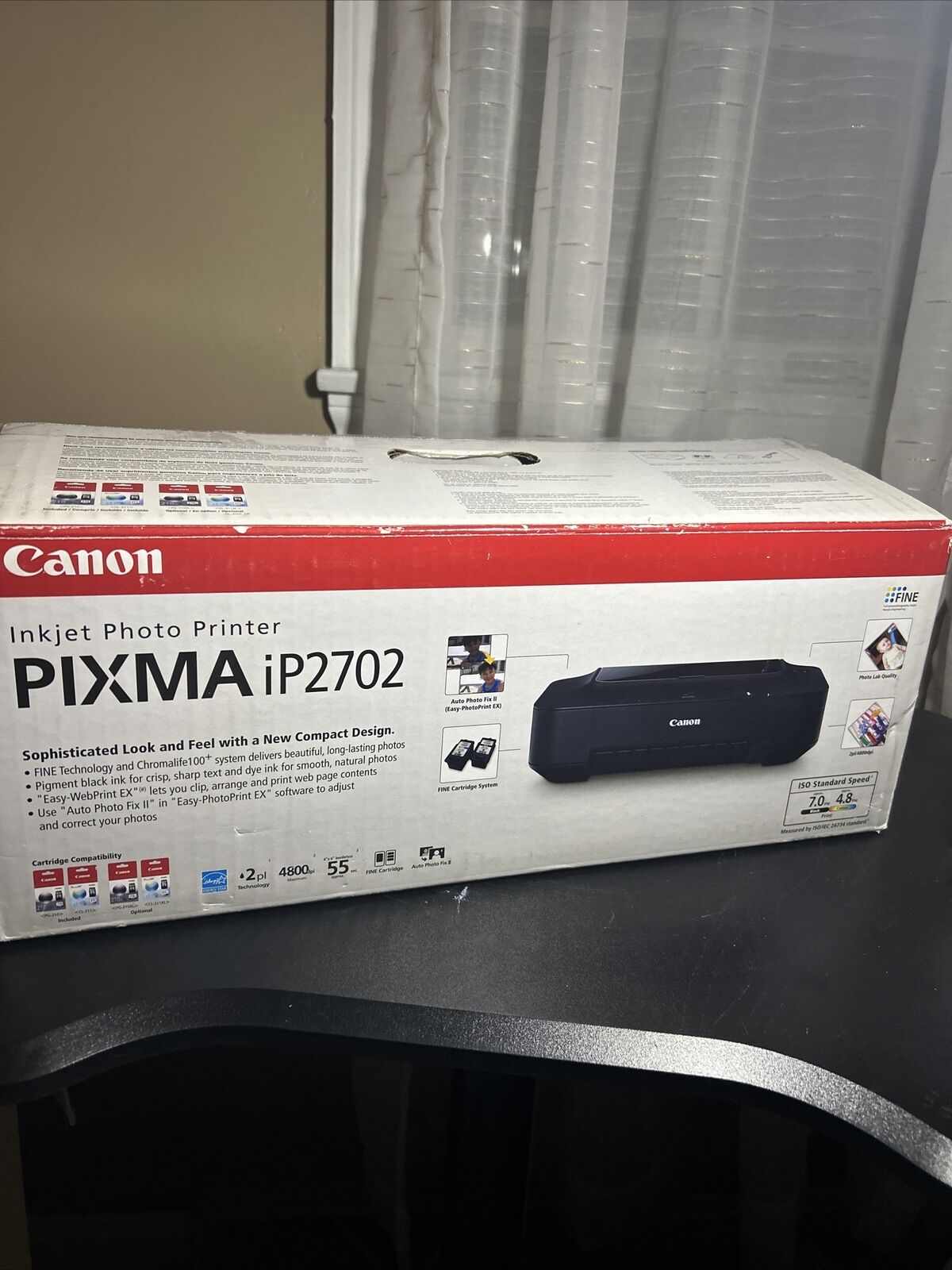 Canon PIXMA IP2702 Photo Inkjet Printer: New, Sealed - Rapid Delivery