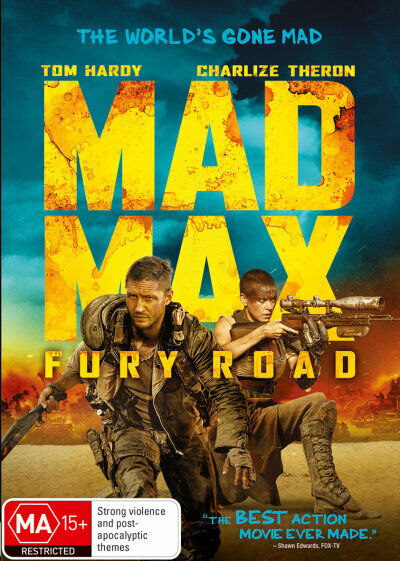 Mad Max: Fury Road DVD NEW (Region 4 Australia)