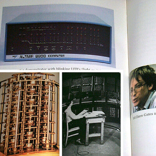 Apple Lisa Steve Jobs MITS Altair 8800 Mark-8 IBM 709 Babbage ENIAC Intel 4004