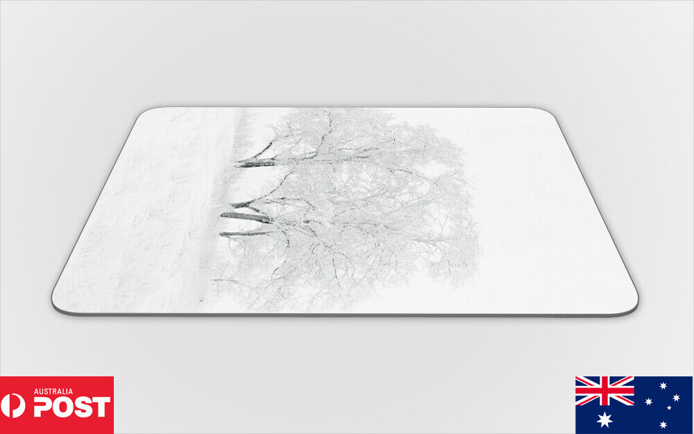 MOUSE PAD DESK MAT ANTI-SLIP|BEAUTIFUL SNOW COVERED TREES