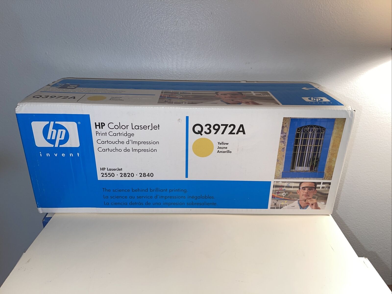 HP Color Laserjet Print Cartridge Q3972A Yellow  New     BSA