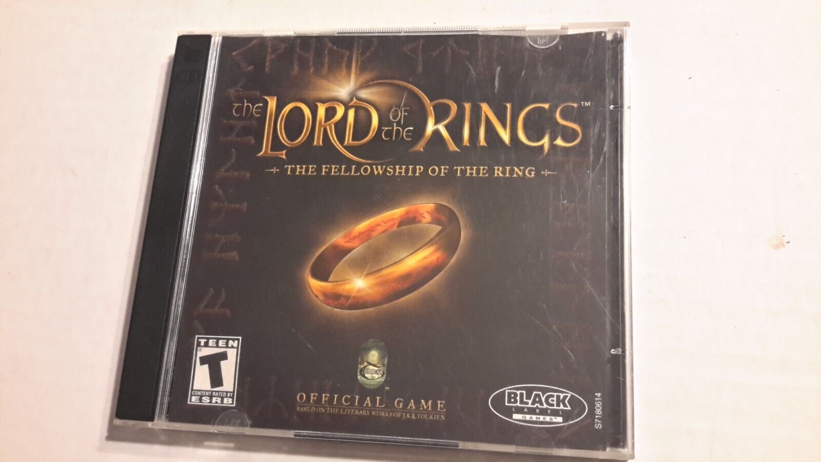 The Lord of the Rings The Fellowship of the Ring PC CD earth hobbit puzzles game