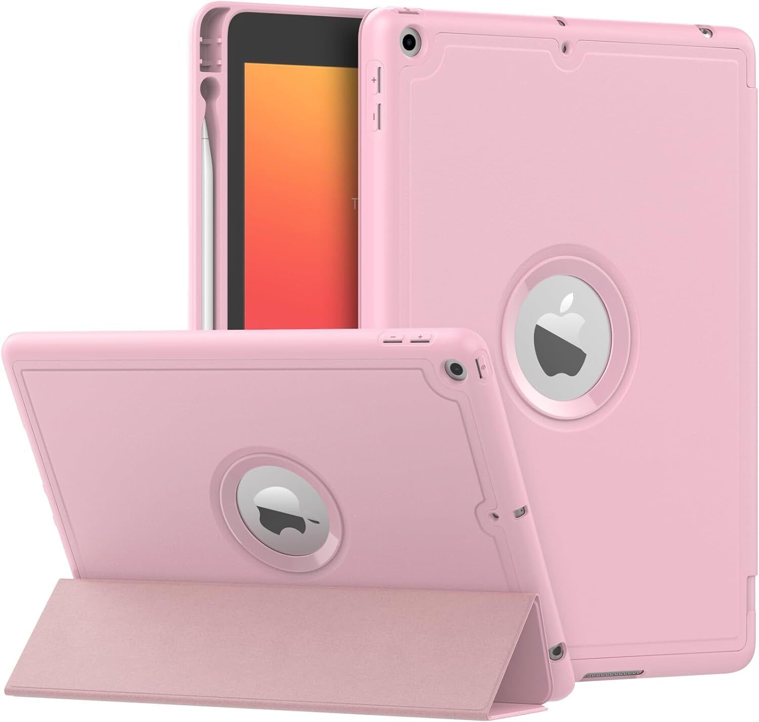 MoKo Case for iPad 9th Generation 2021 / 8th 2020 Light Pink 