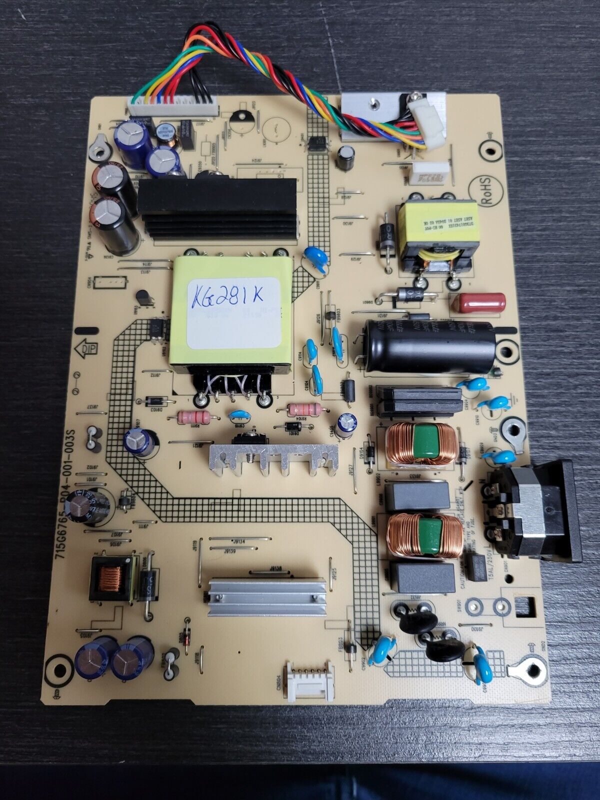 Acer KG281K Monitor Replacement Power Supply Board 4K Nitro KG1