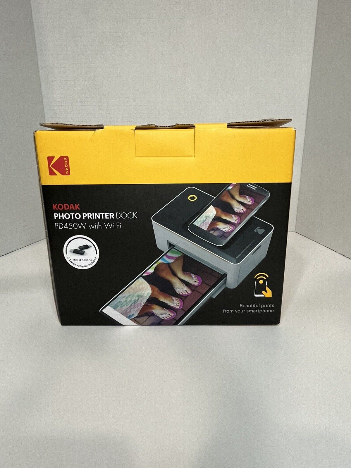 Kodak Photo Printer Dock PD450W with Wifi Compatible With Apple And Android