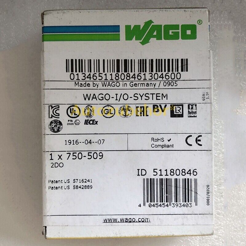 Brand New WAGO-I/O-SYSTEM 750-509 Module