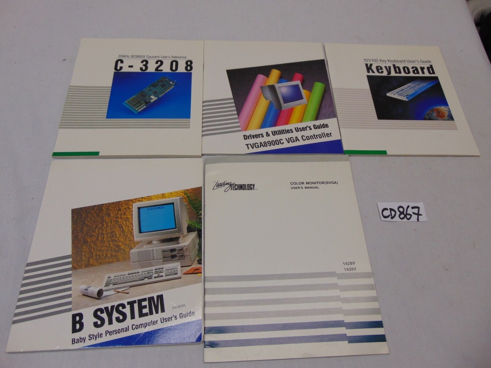 VINTAGE B SYSTEM COMPUTER BABY STYLE USER'S GUIDE LOT LEADING TECHNOLOGY RARE 
