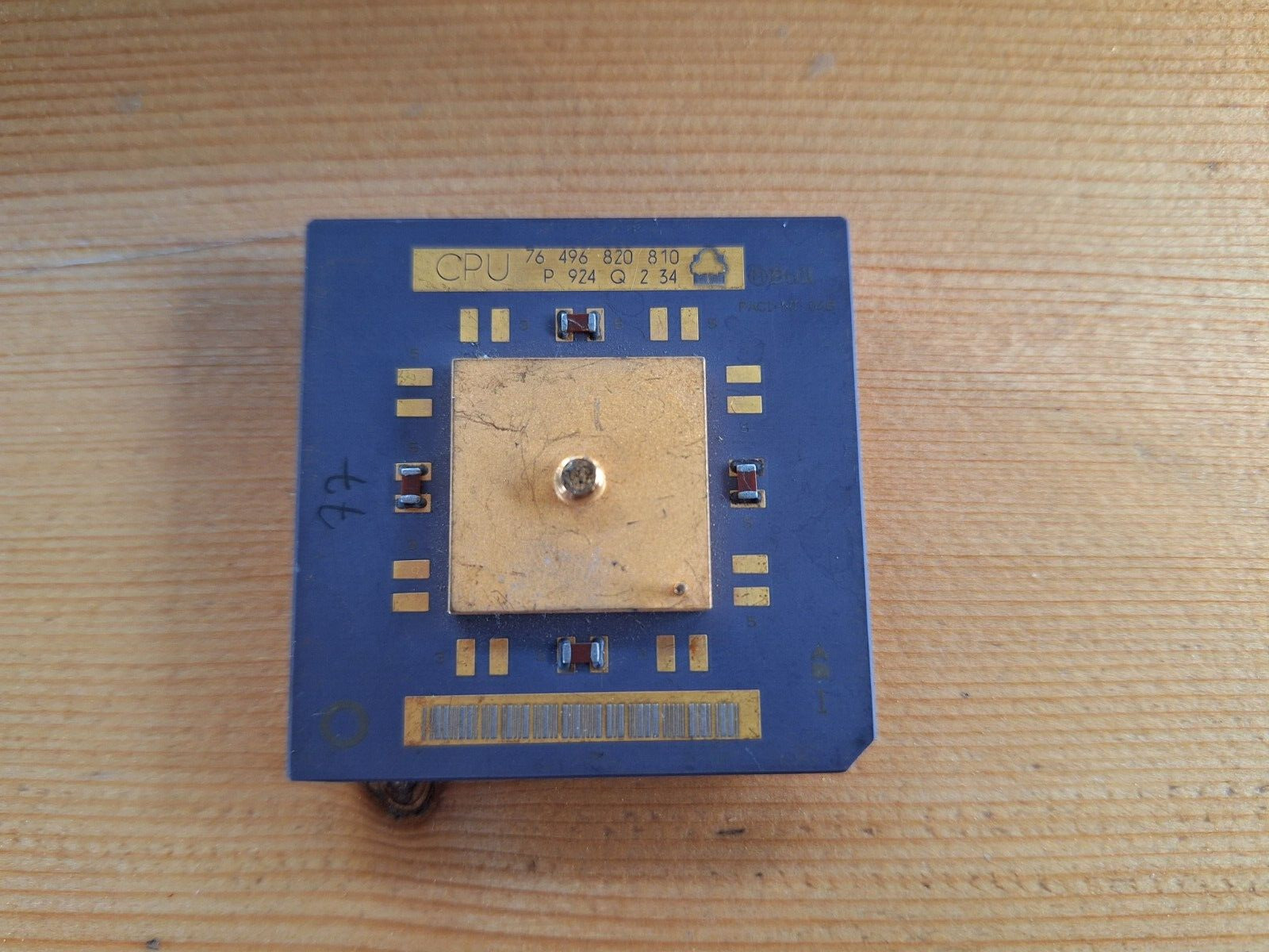 Jupiter CPU from a BULL DPS9000 very rare vintage CPU GOLD
