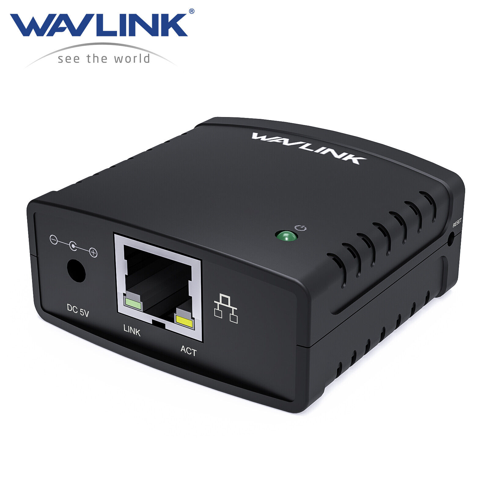 Wavlink Networking USB 2.0 Print Server | Connect USB Printer To A Network 