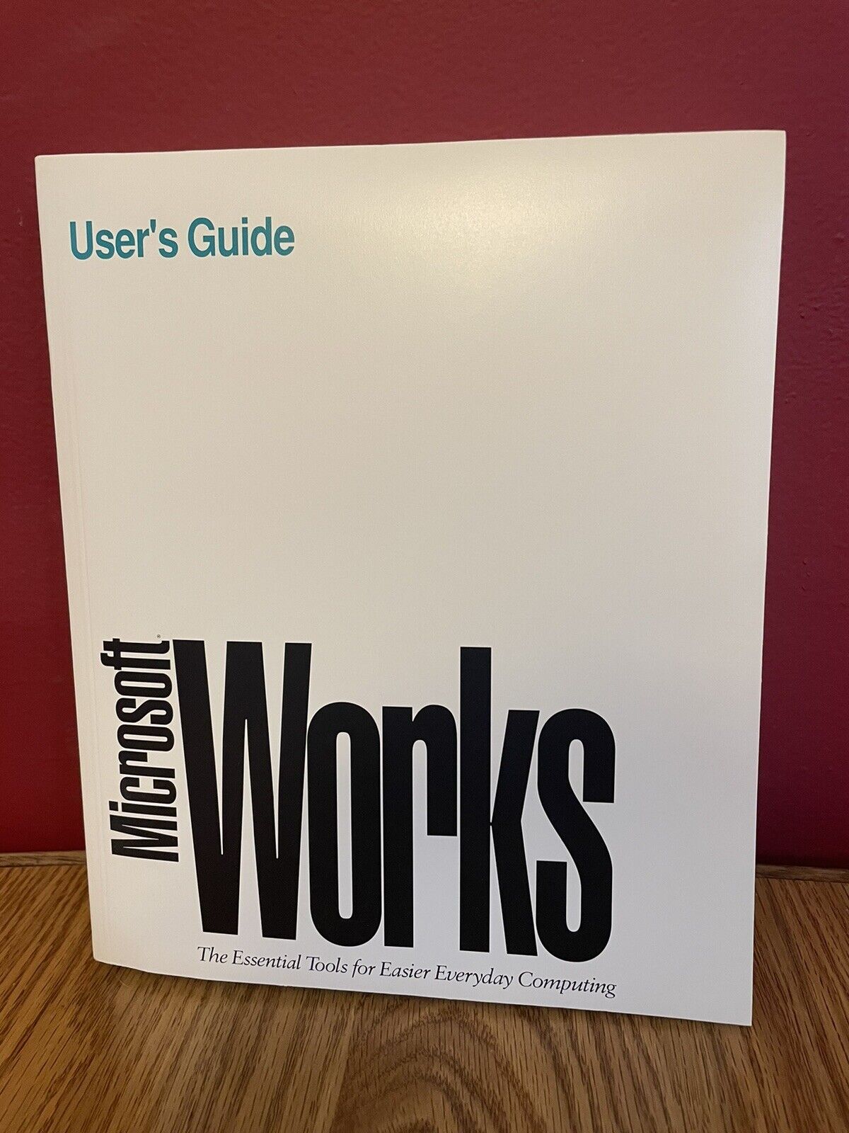 Microsoft Works User's Guide Version 3.0 For Windows - 1993