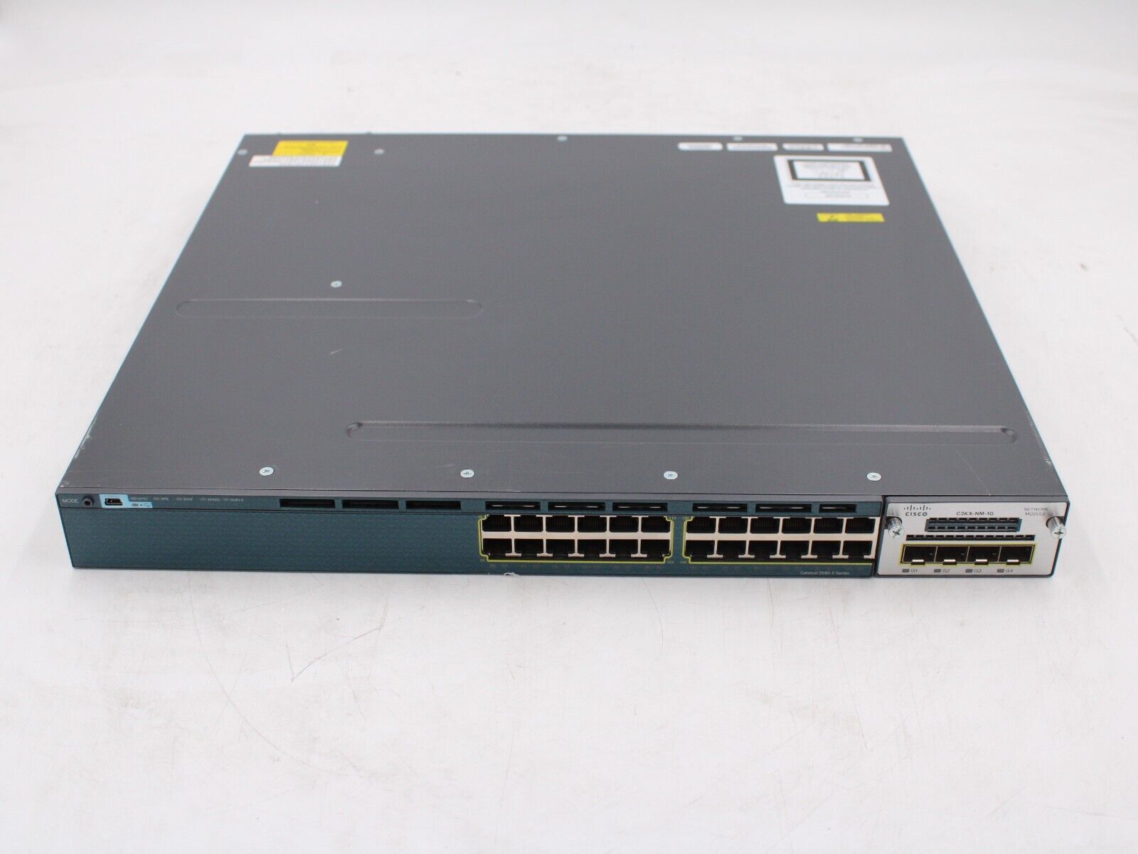 Cisco Catalyst WS-C3560X-24T-S 24-Port Managed Gigabit Ethernet Network Switch